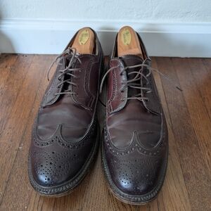 Alden Dark Brown Leather Men's Oxfords